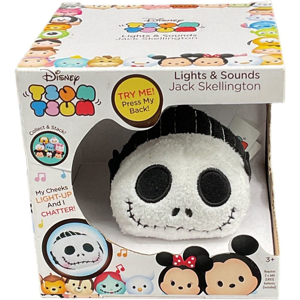 Disney Tsum Tsum Lights & Sounds Jack Skellington Plush